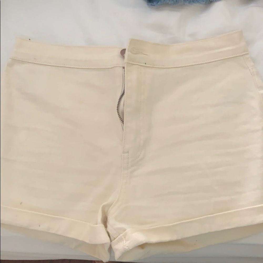 White Shorts